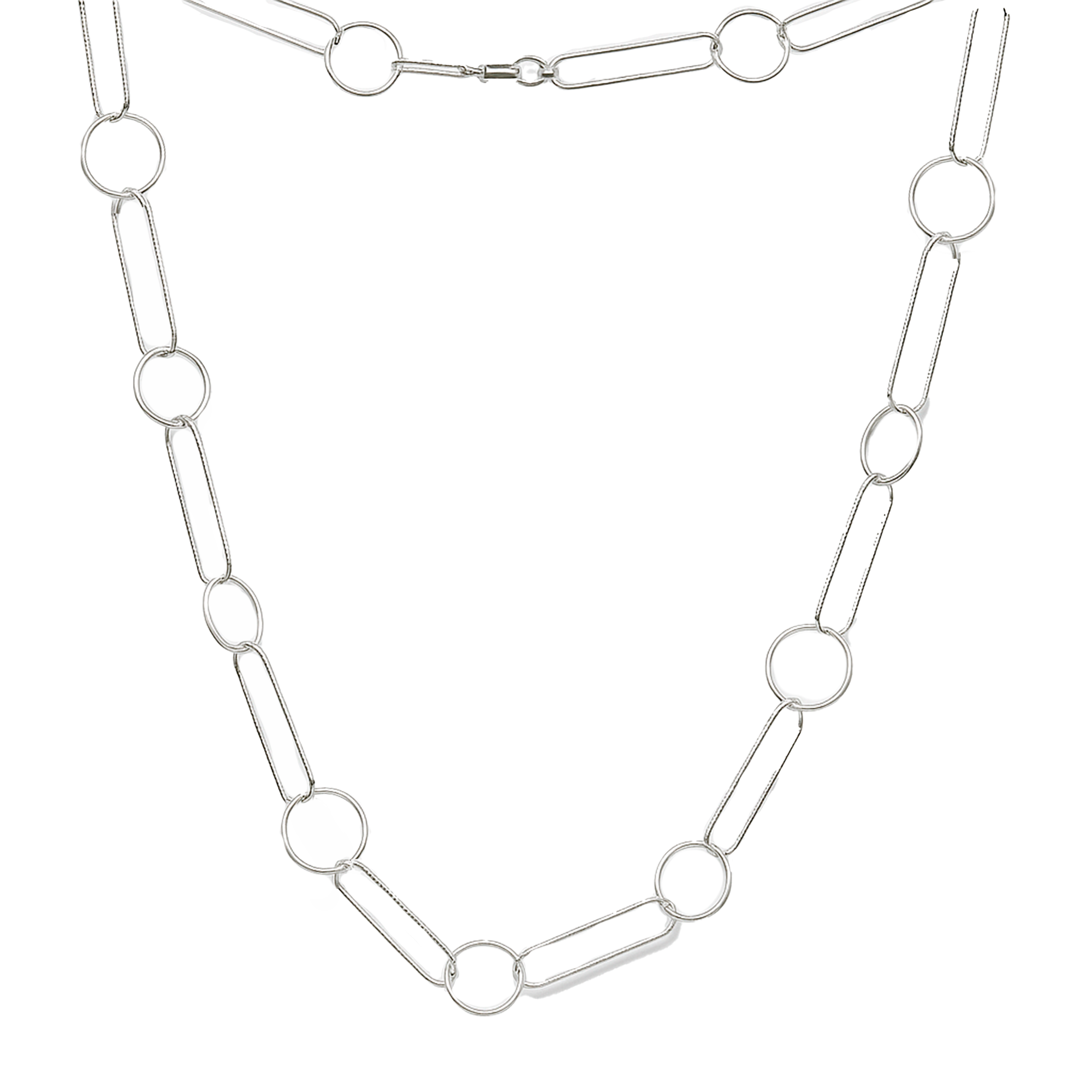 COLLAR PAPER PLATA .925