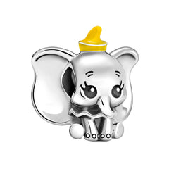 Charm Inspirado Pan 1:1 Dumbo, Plata .925