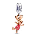 Charm Inspirado Pan 1:1 Piglet, Plata .925