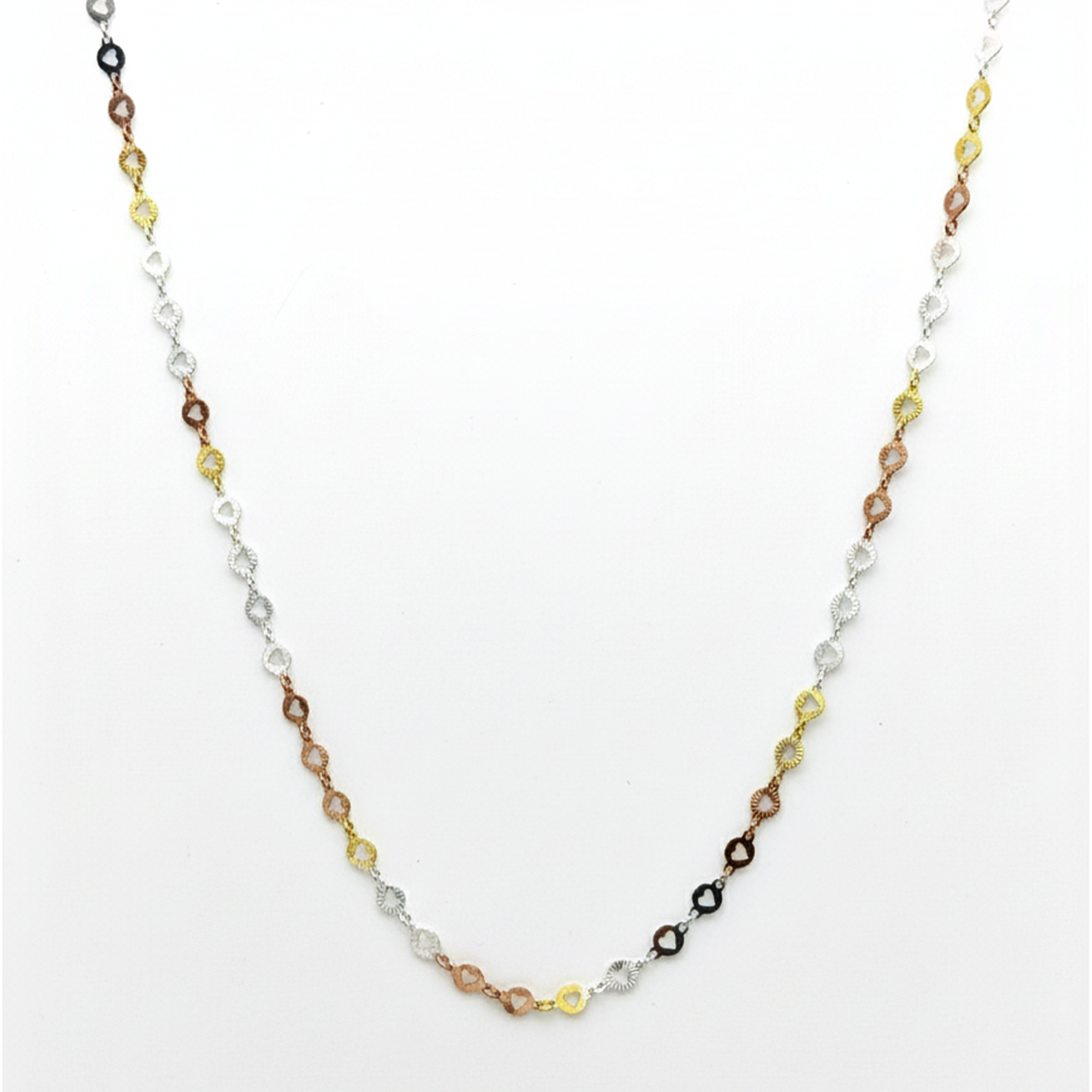 COLLAR CORAZON PLATA .925