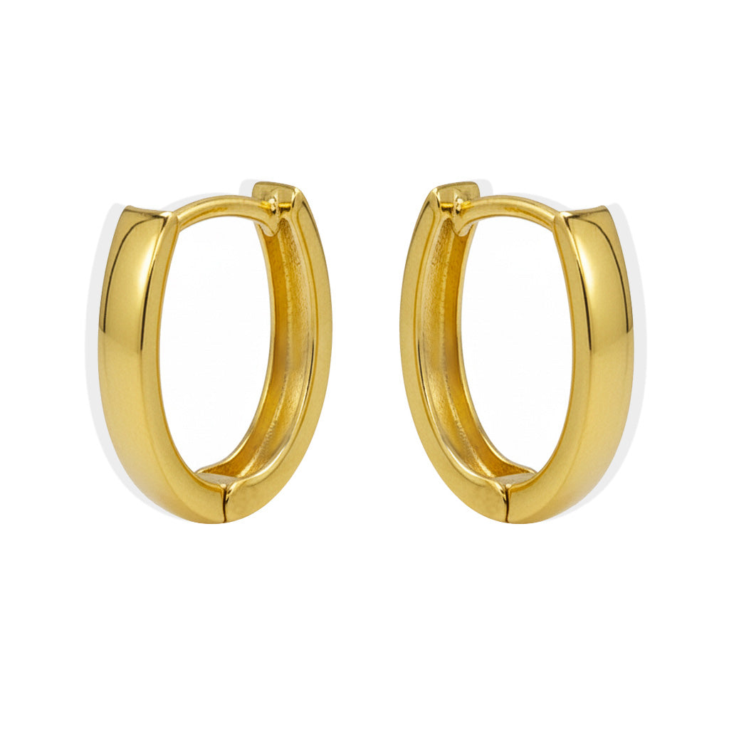 Huggies 1.2cm Lisas Oro 10K