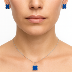 Juego Inspirado Económico Van C Esmaltado Plata .925