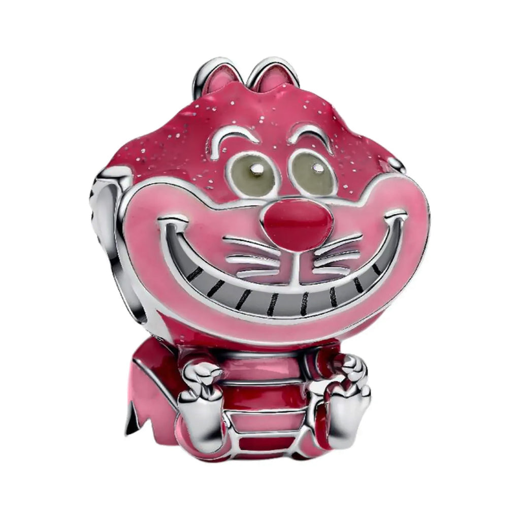 Charm Inspirado Pan 1:1 Gato Alicia, Plata .925