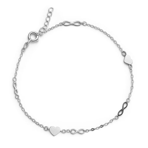 Tobillera figura Plata .925