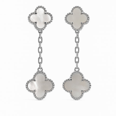 Arete inspirado Van Plata .925