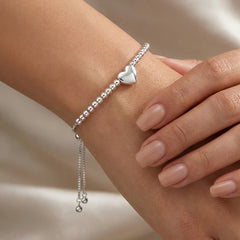Pulsera Corazón Plata .925