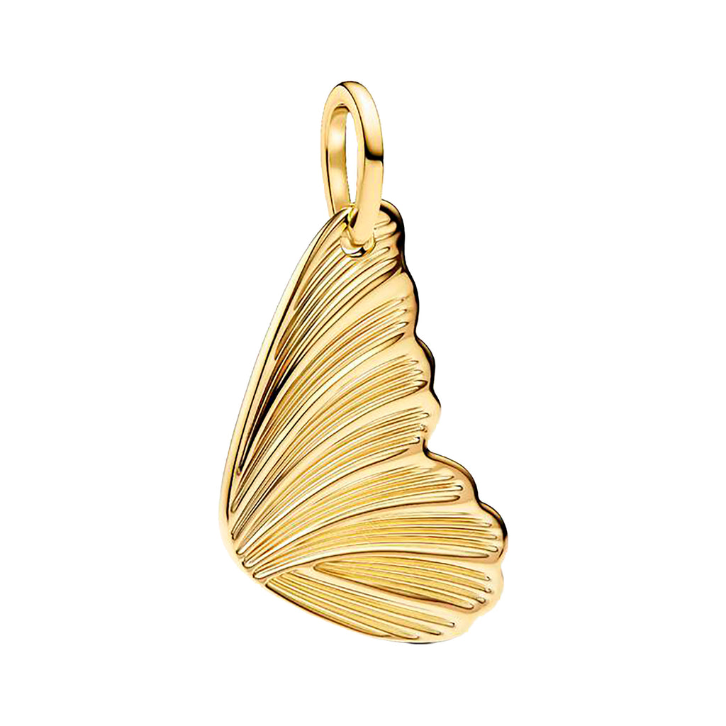 Charm Inspirado Pan 1:1 Ala de Mariposa, Plata .925