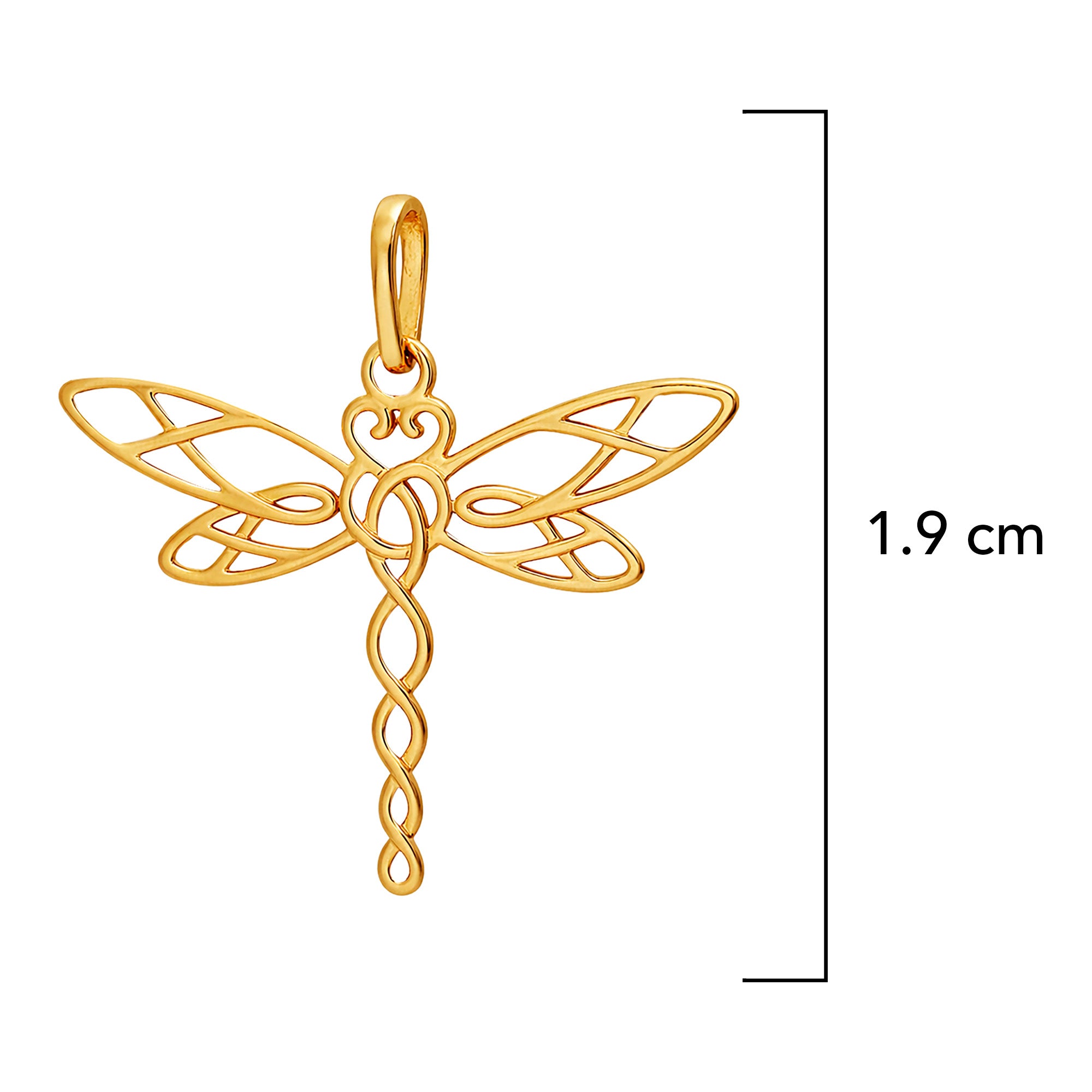 Dije Libelula Oro 14K