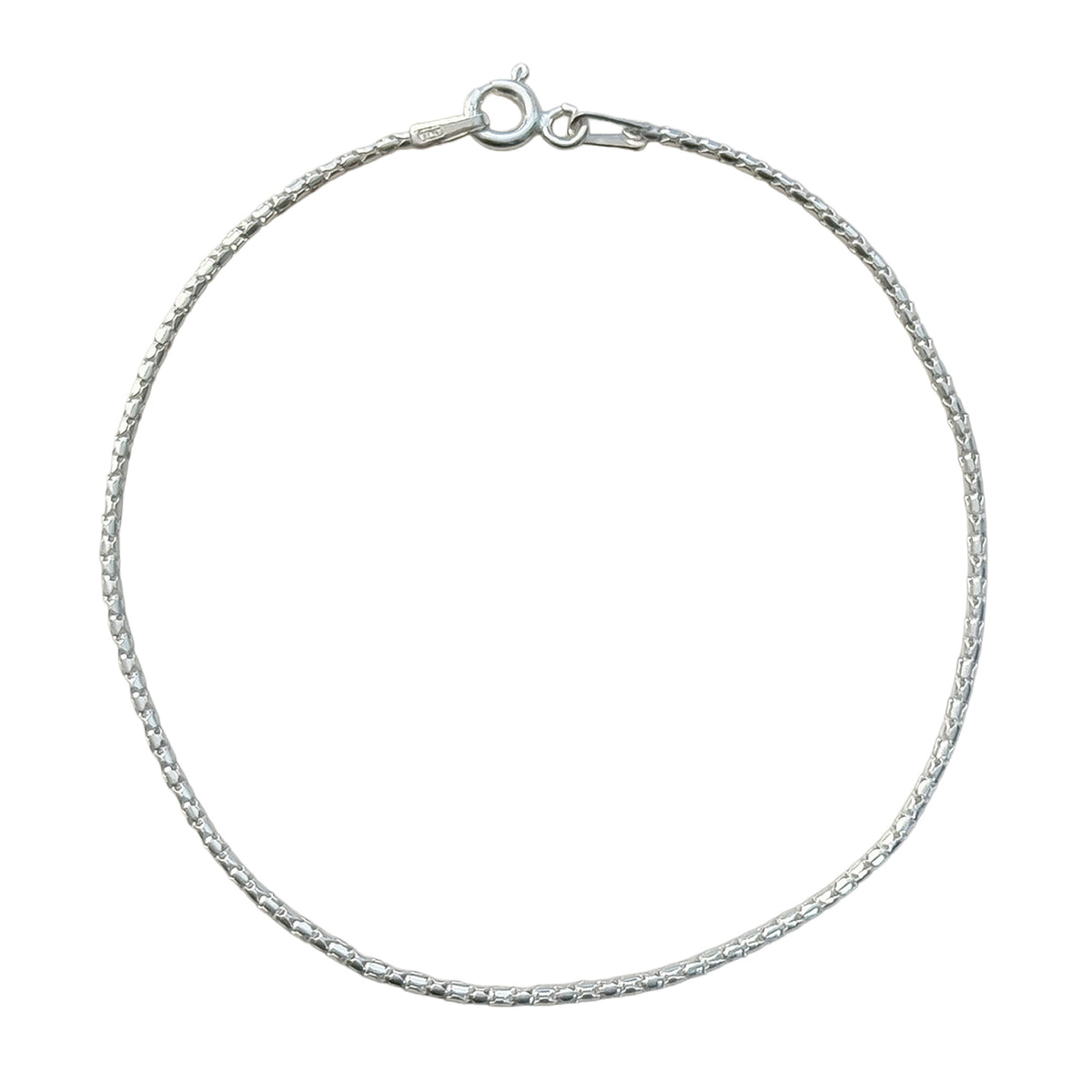 Pulsera Espiga Plata .925