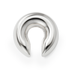 Grapa Grande Estilo Chunky Hecho a Mano Plata .925