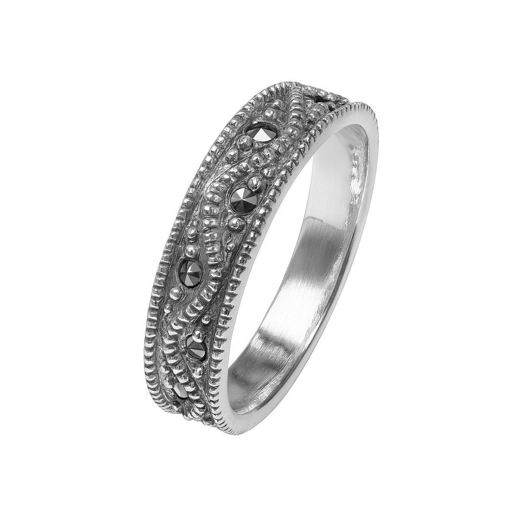 Anillo Marquesita Plata .925