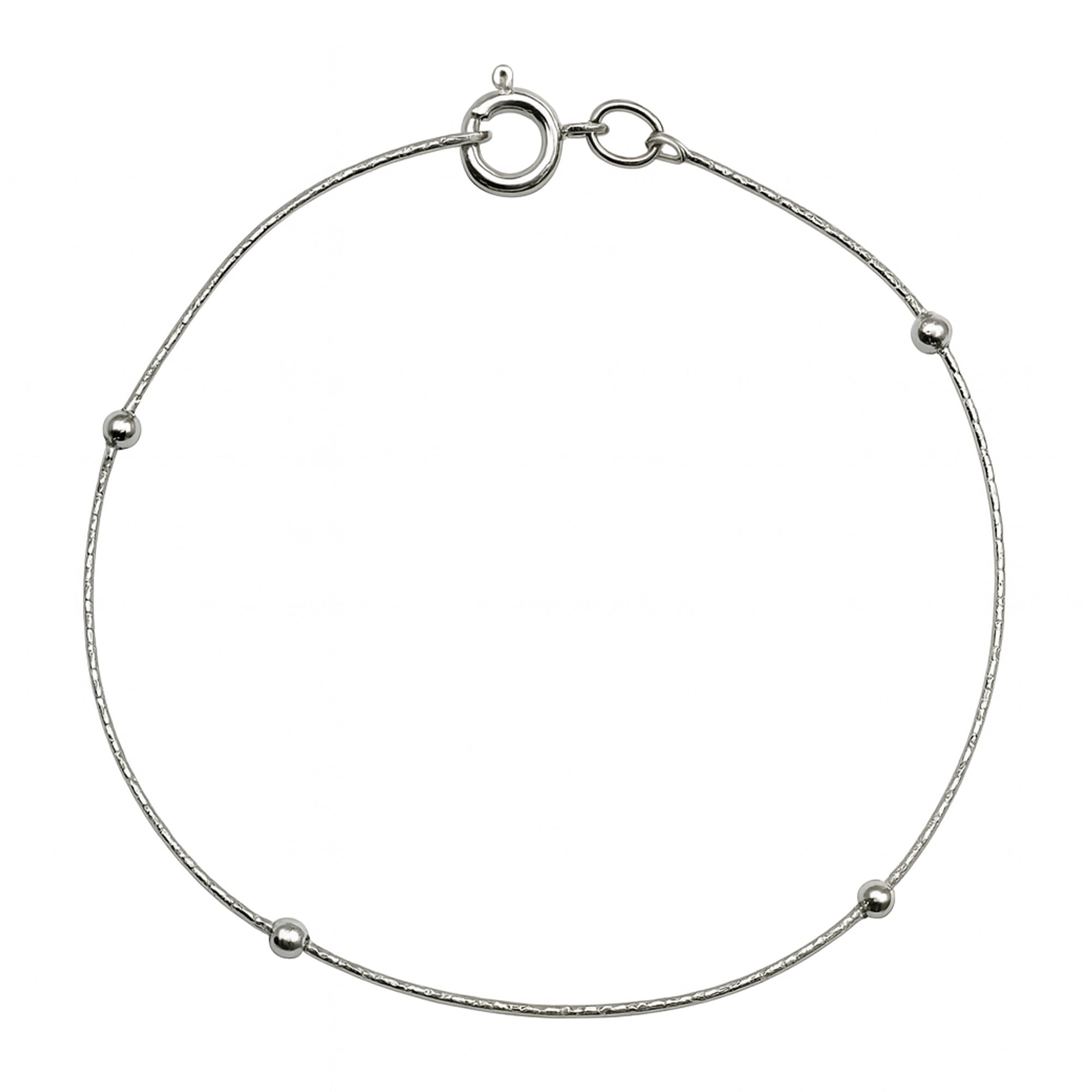 Pulsera Estilo Viviana Diamantada Plata .925