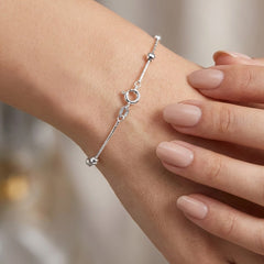 Pulsera Estilo Viviana Diamantada Plata .925