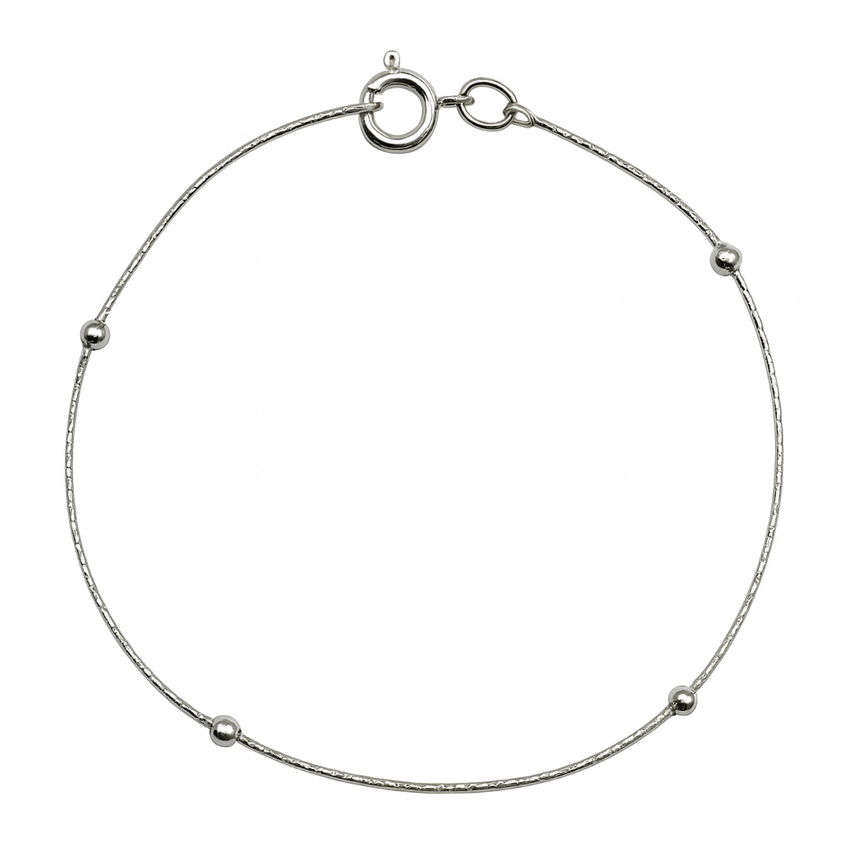 Pulsera Estilo Viviana Diamantada Plata .925