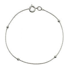 Pulsera Estilo Viviana Diamantada Plata .925