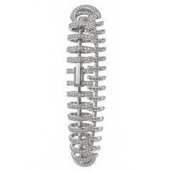 Pulsera con Micro Circonias y Broche Plata .925 con Rodio