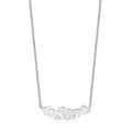 Collar Osos 1:1 Oso y Elefante Nocturnos Plata .925 con Baño de Rodio