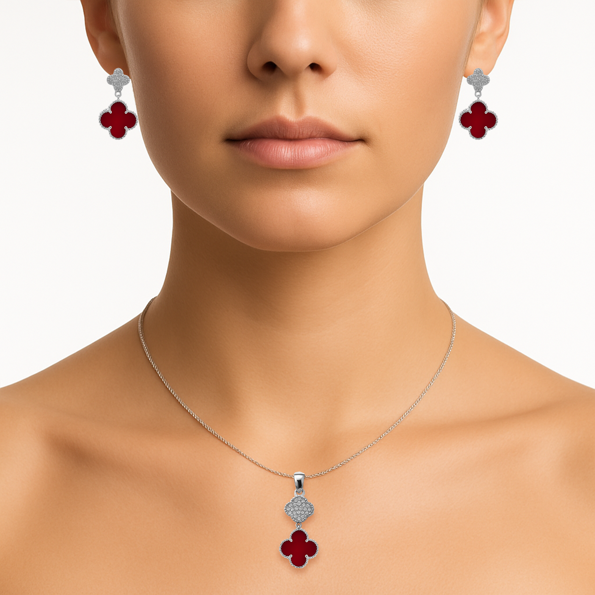 18 - Set inspirado Van Plata .925