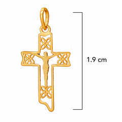 Dije Crucifijo Oro 14K