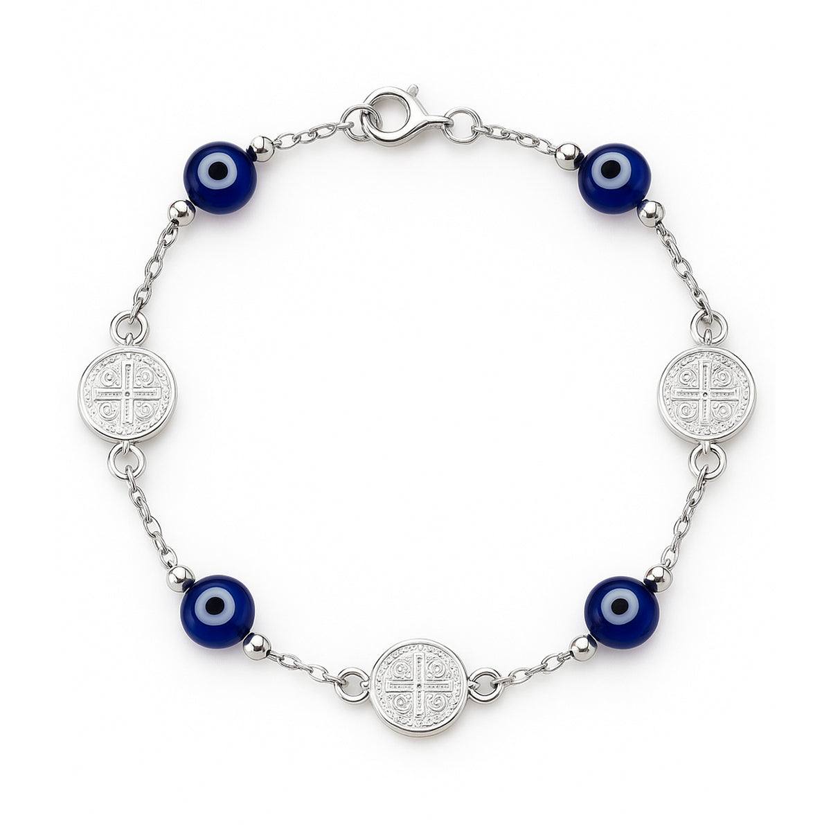 Pulsera San Benito Plata .925