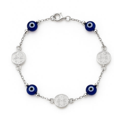 Pulsera San Benito Plata .925