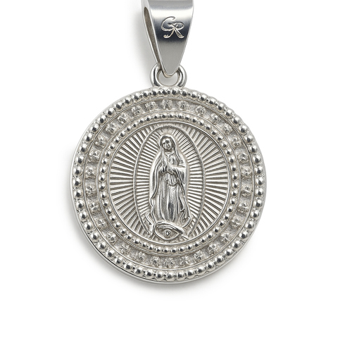 DIJE MEDALLA PLATA .925