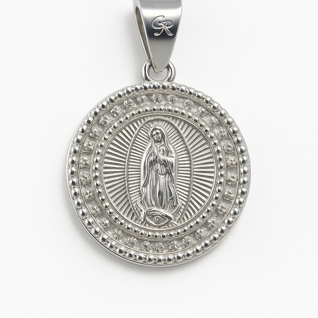Medalla virgen Plata .925