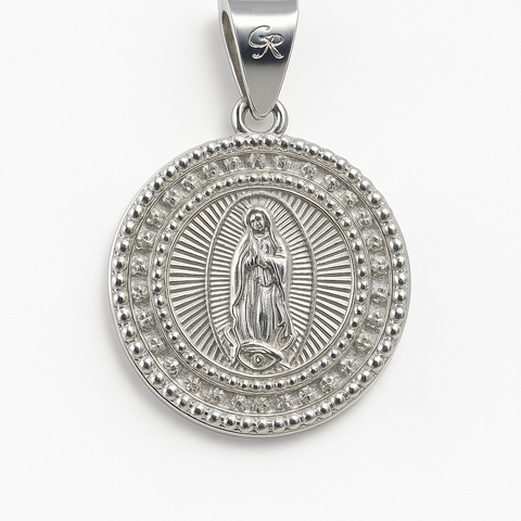 Medalla virgen Plata .925