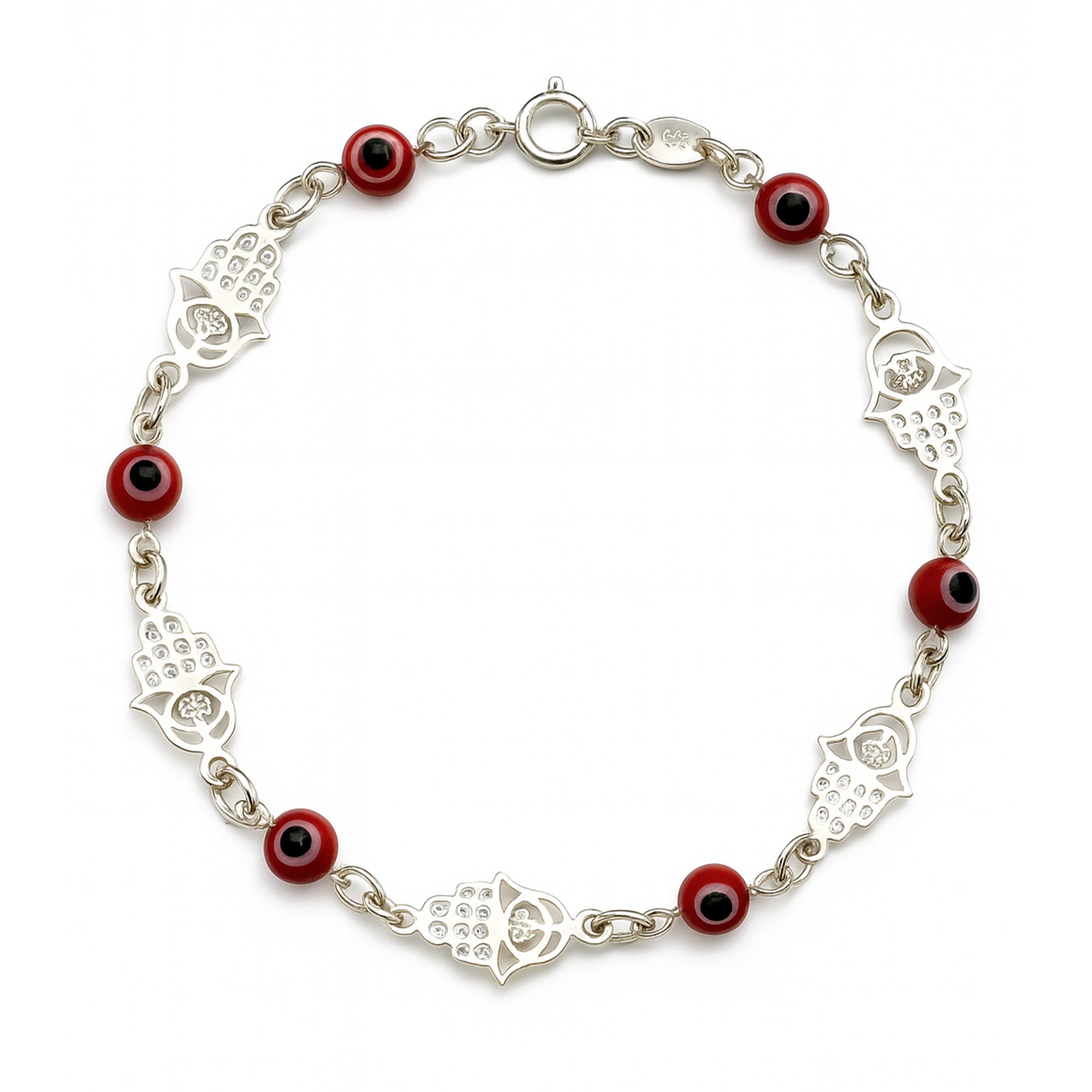 Pulsera ojo turco Plata .925