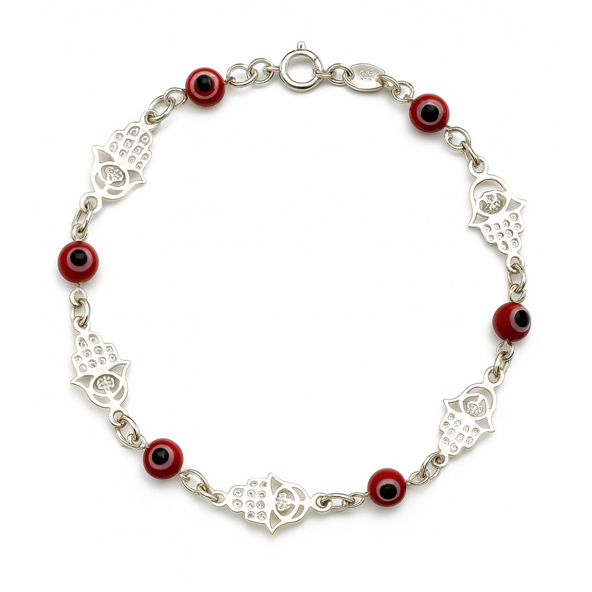Pulsera ojo turco Plata .925