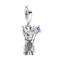 Charm Inspirado Pan 1:1 Malefica Plateada, Plata .925