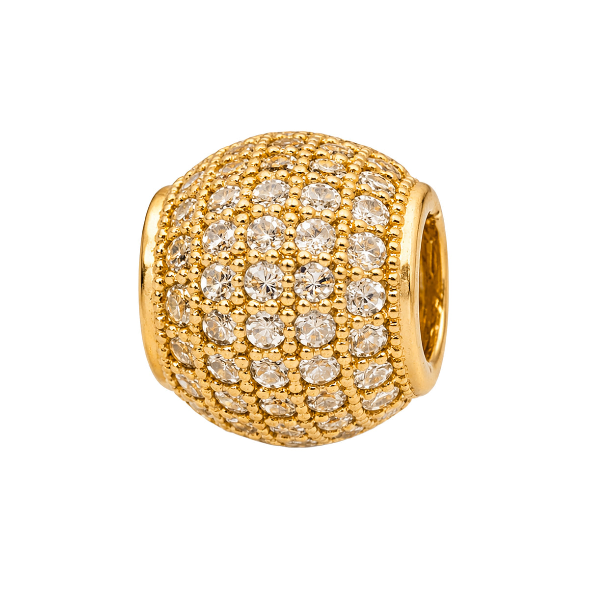 Dije Bola de Fuego Oro 14K