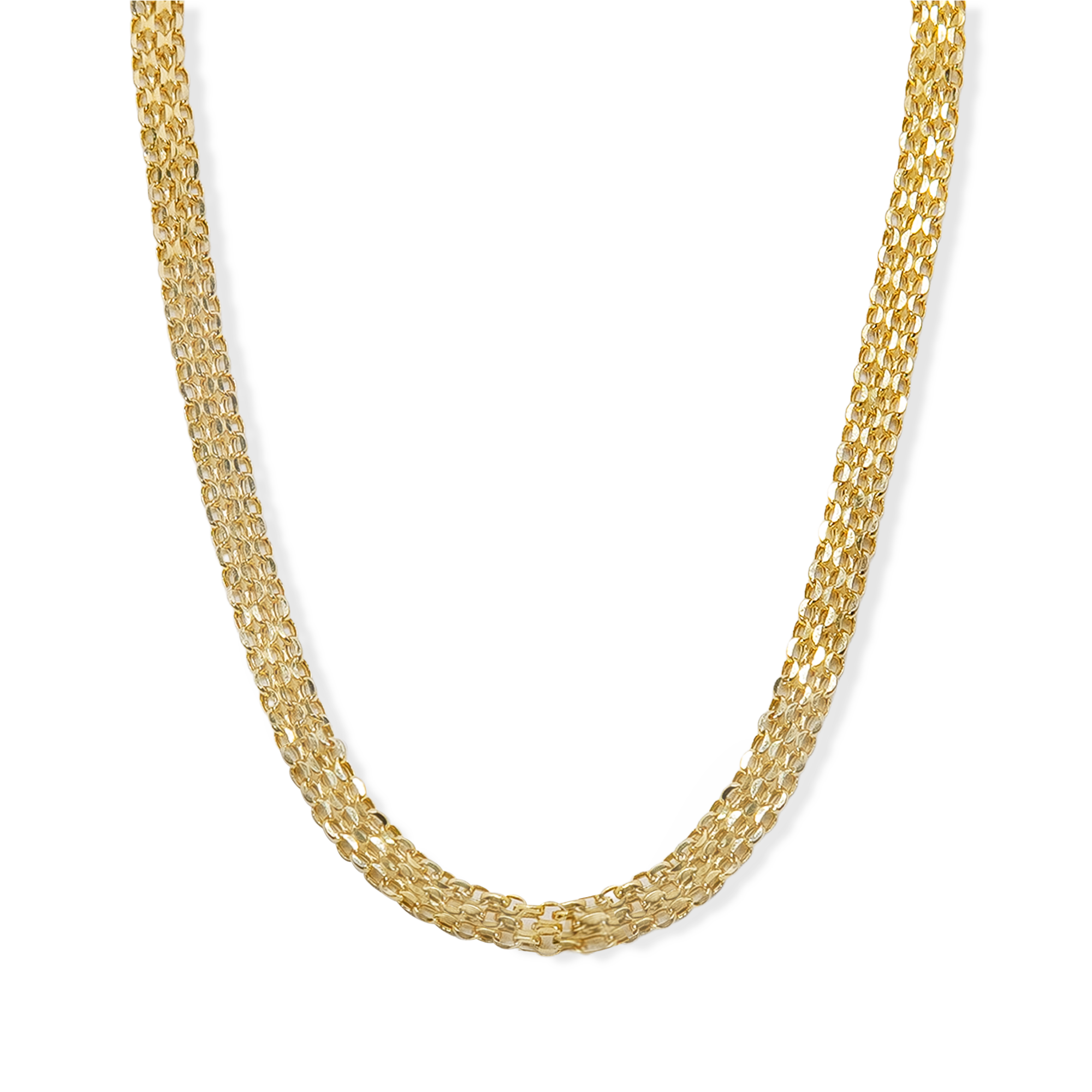 Collar Bismark 45cm-4mm Oro 10K