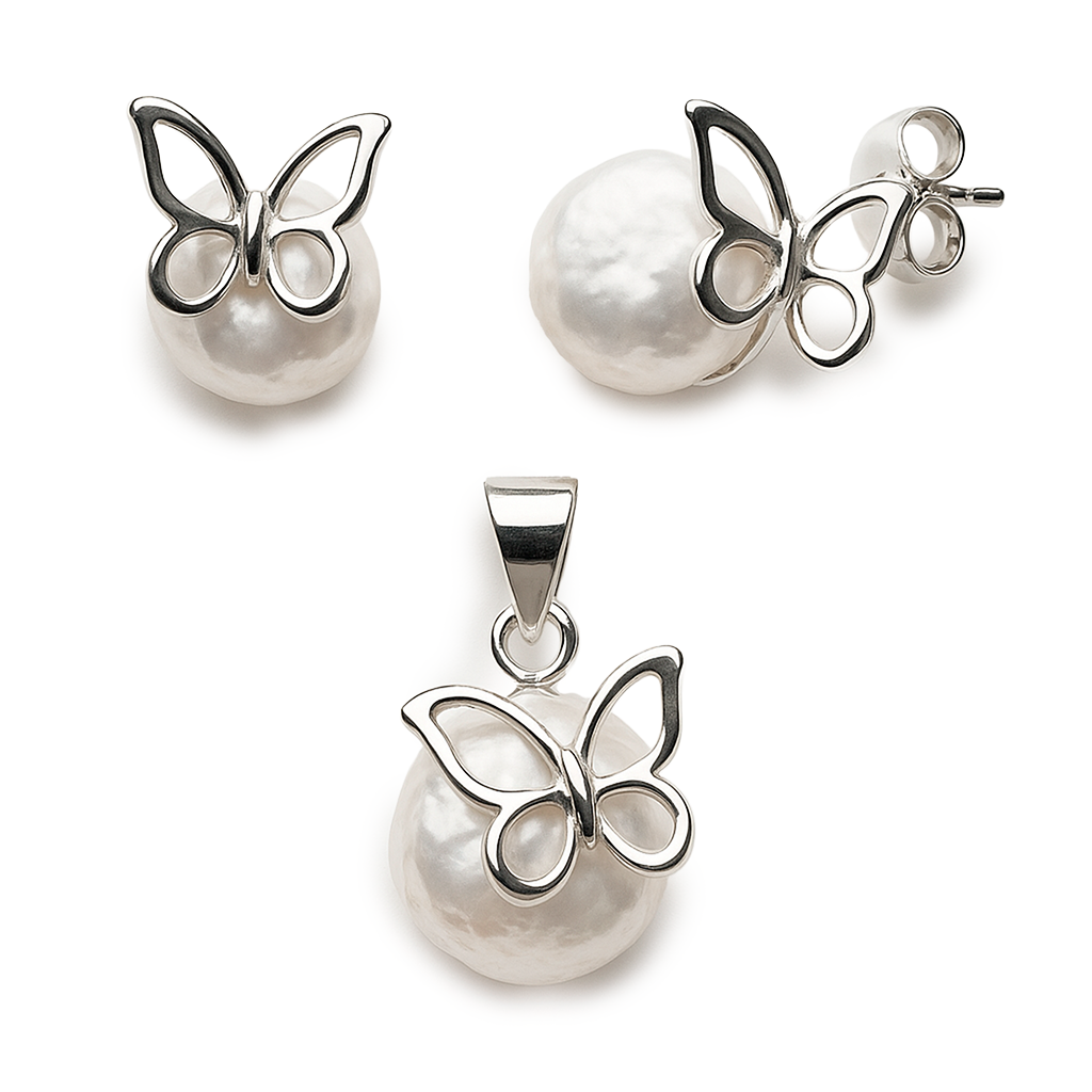 Set perla Plata .925
