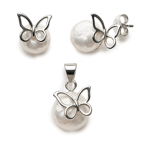 Set perla Plata .925