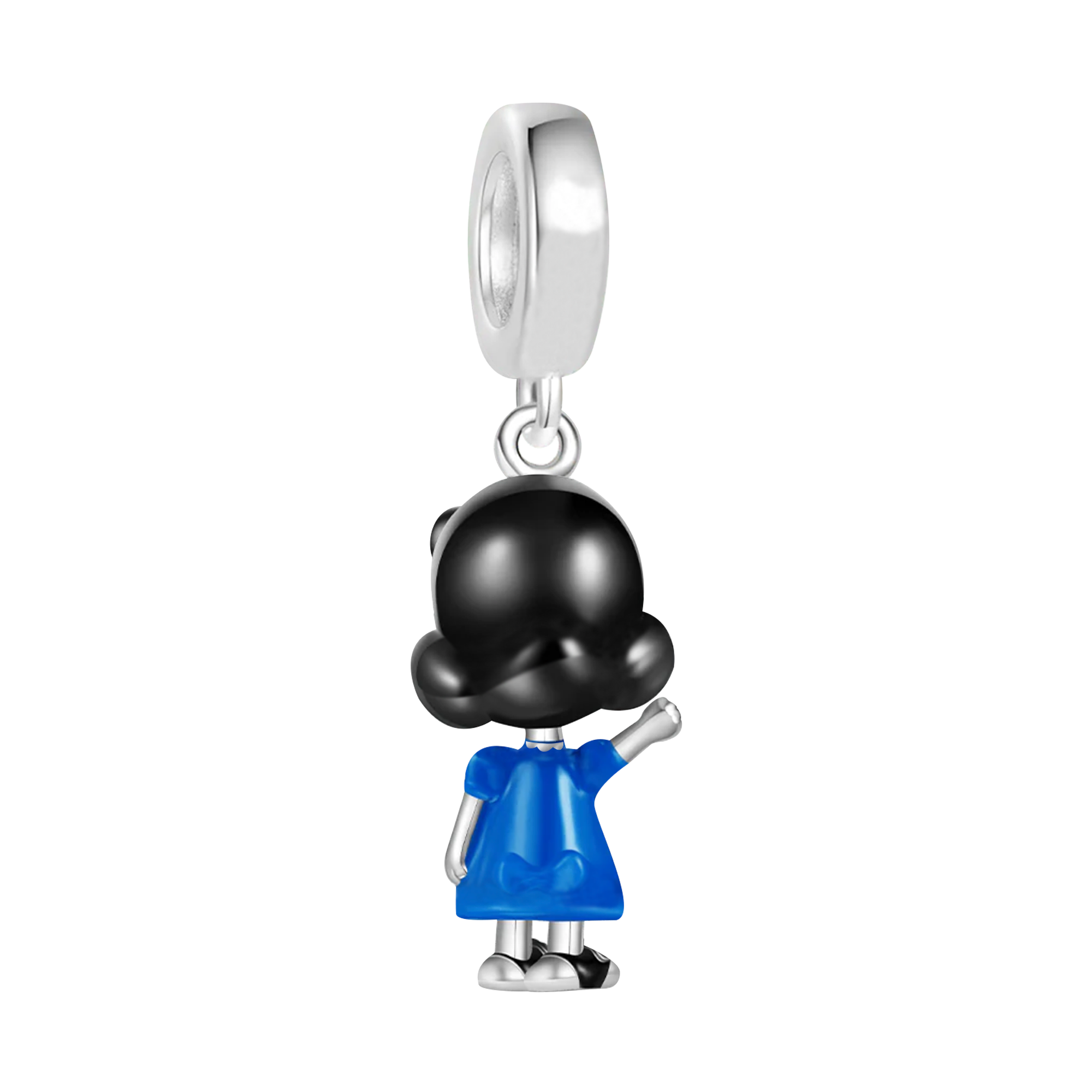 Charm Inspirado Pan 1:1 Lucy Plata .925