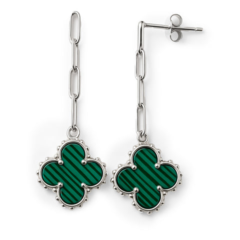 Arete inspirado Van Plata .925