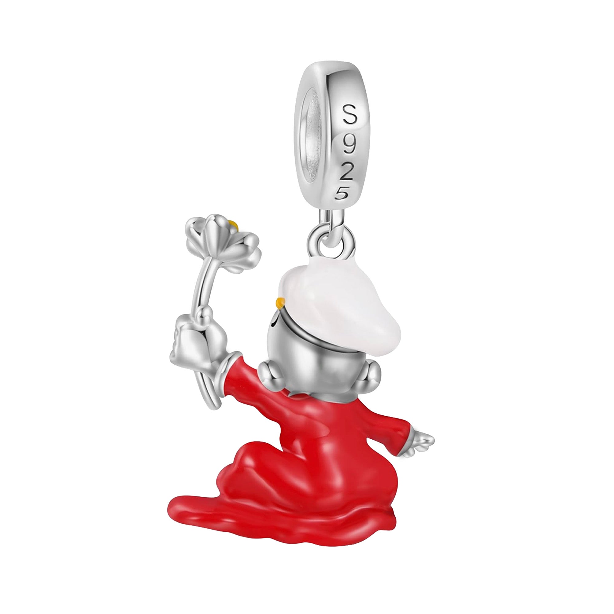 Charm Inspirado Gnoc 1:1 Coco Liso, Plata .925