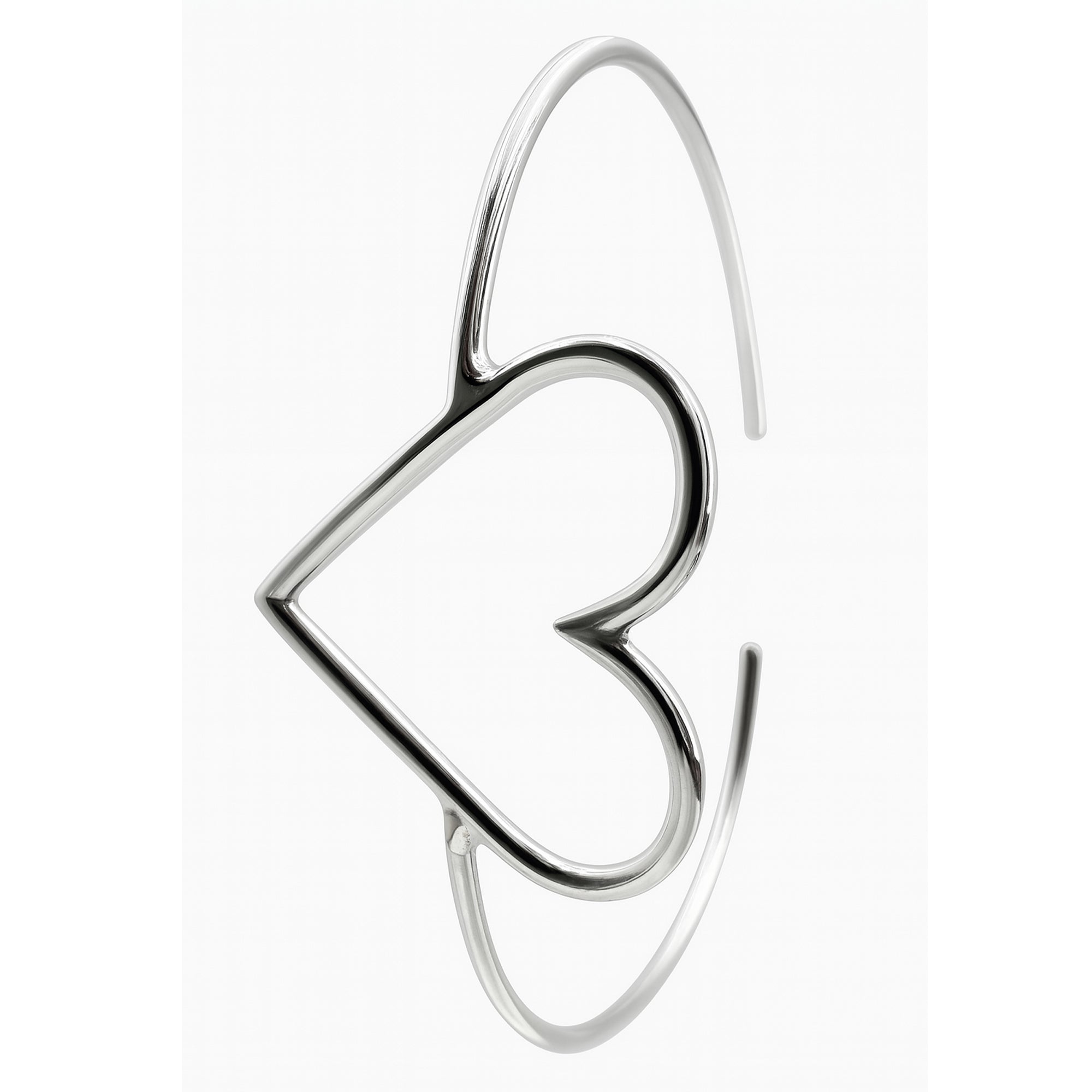 Brazalete corazon Plata .925