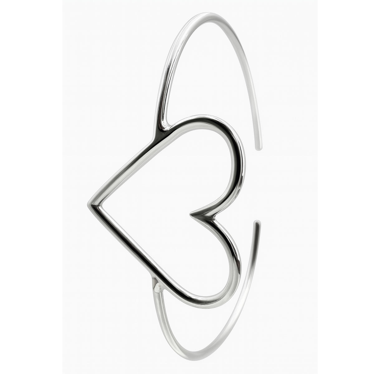 Brazalete corazon Plata .925