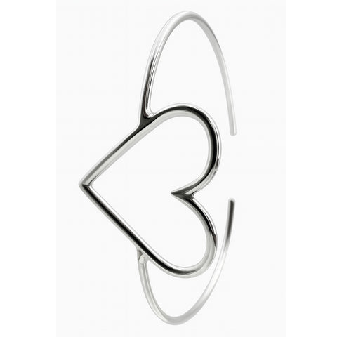 Brazalete corazon Plata .925
