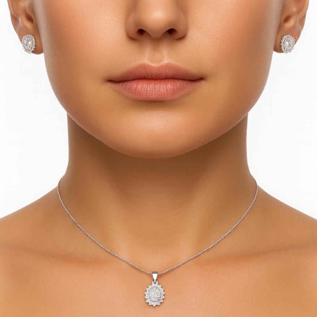 Set circonia Plata .925