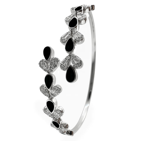 Brazalete hoja Plata .925