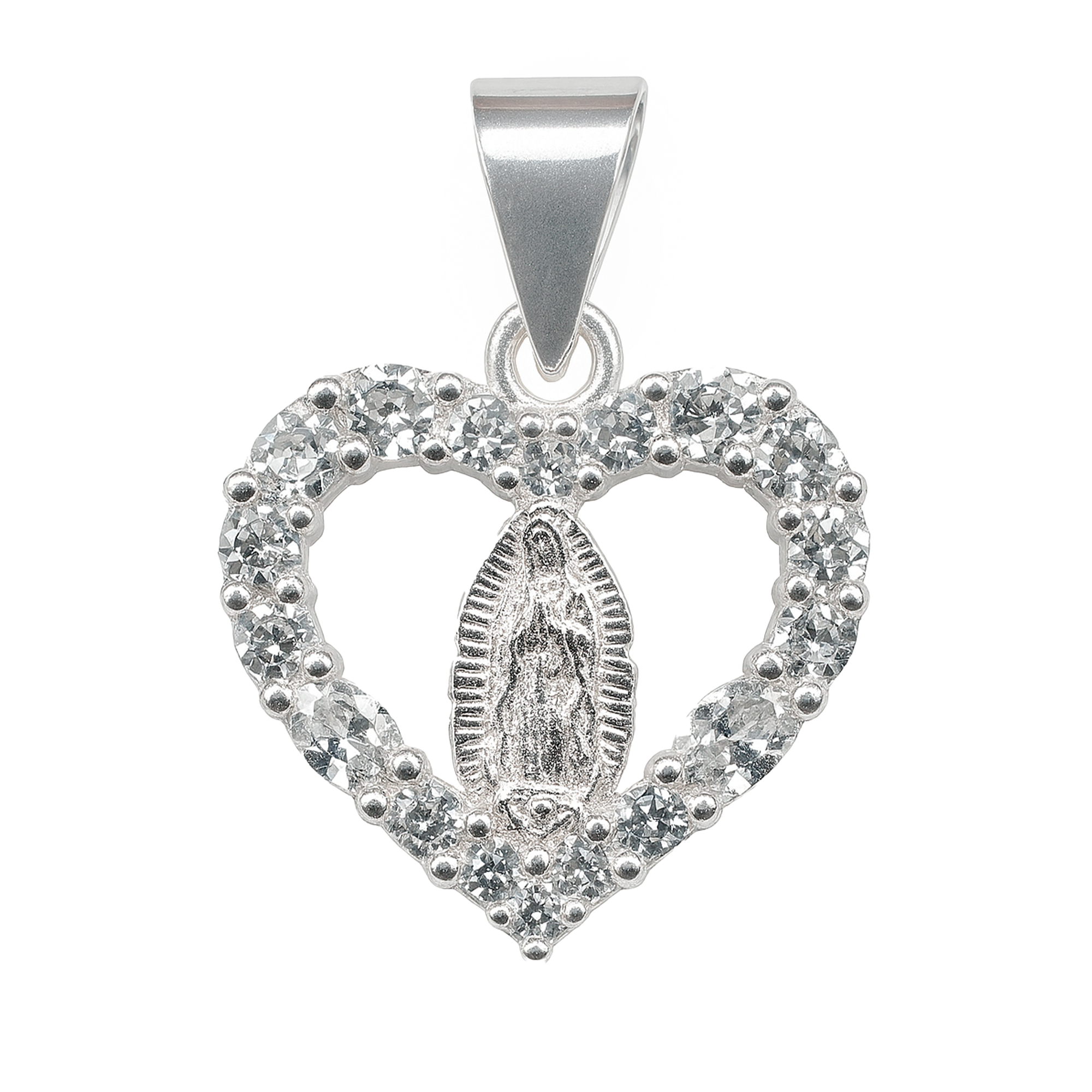 Dije corazón Plata .925