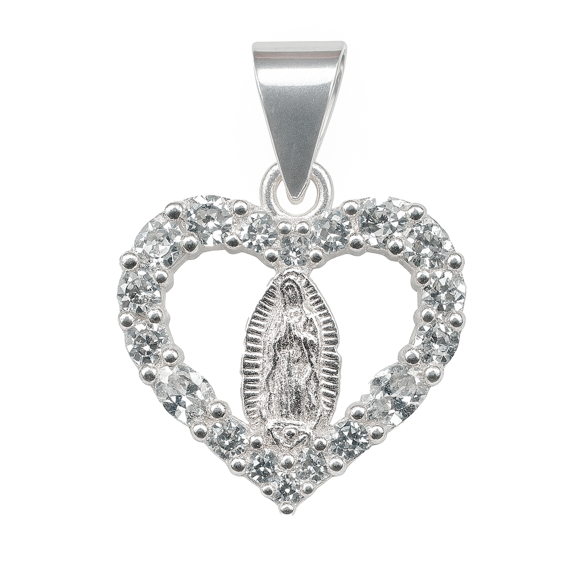 Dije corazón Plata .925