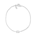 Pulsera Osos 1:1 Oso Chico Madre Perla Plata .925 con Baño de Rodio