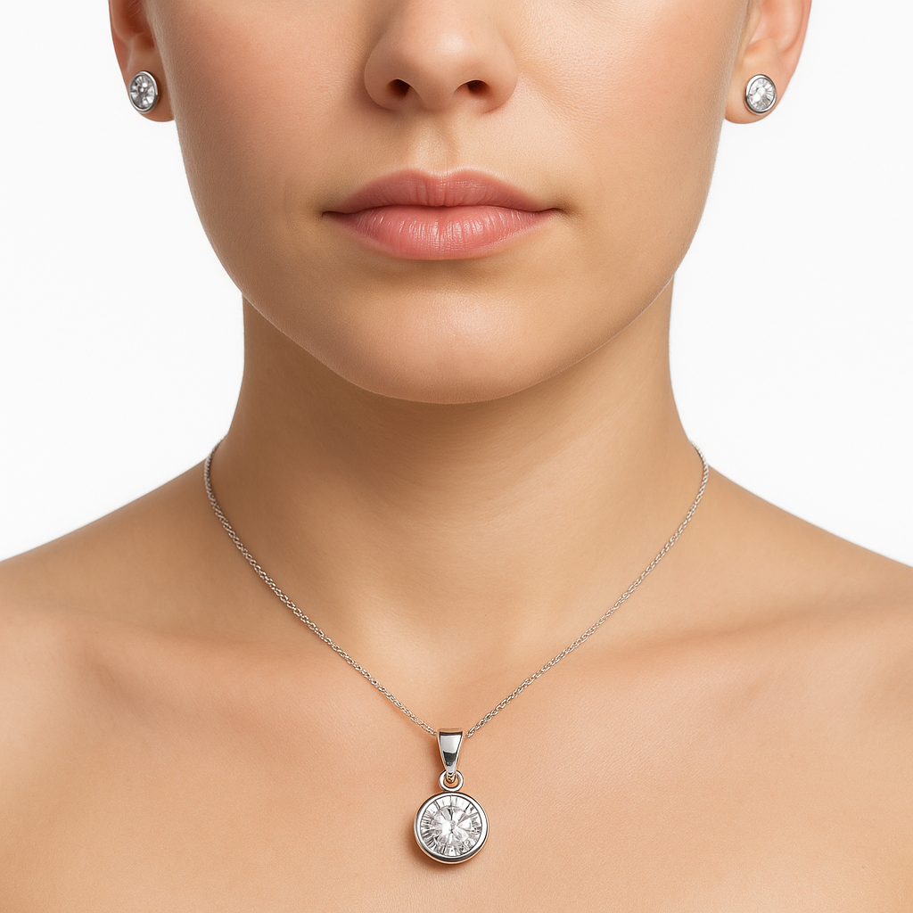 Set circonia Plata .925