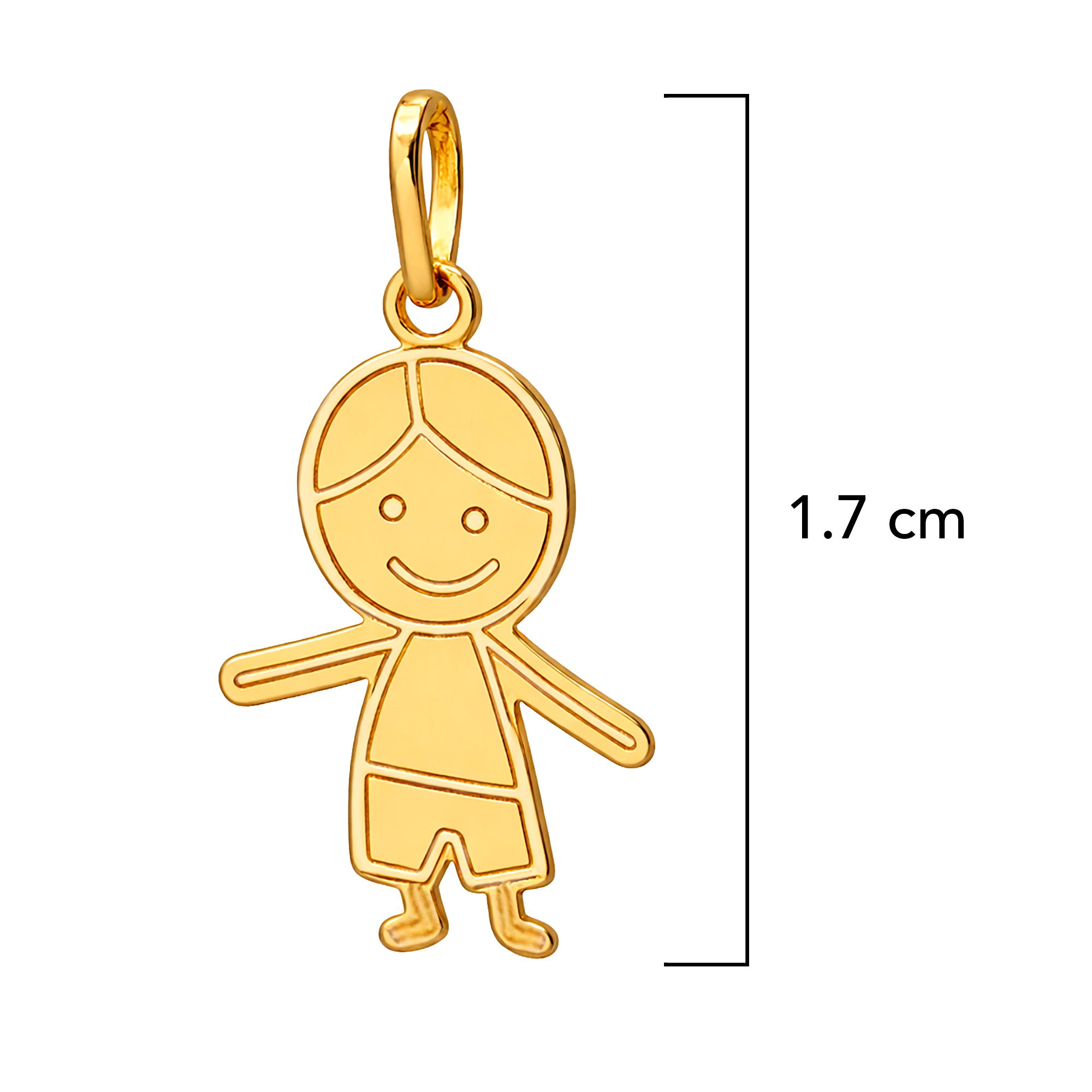 Dije Niño con Short Oro 14K
