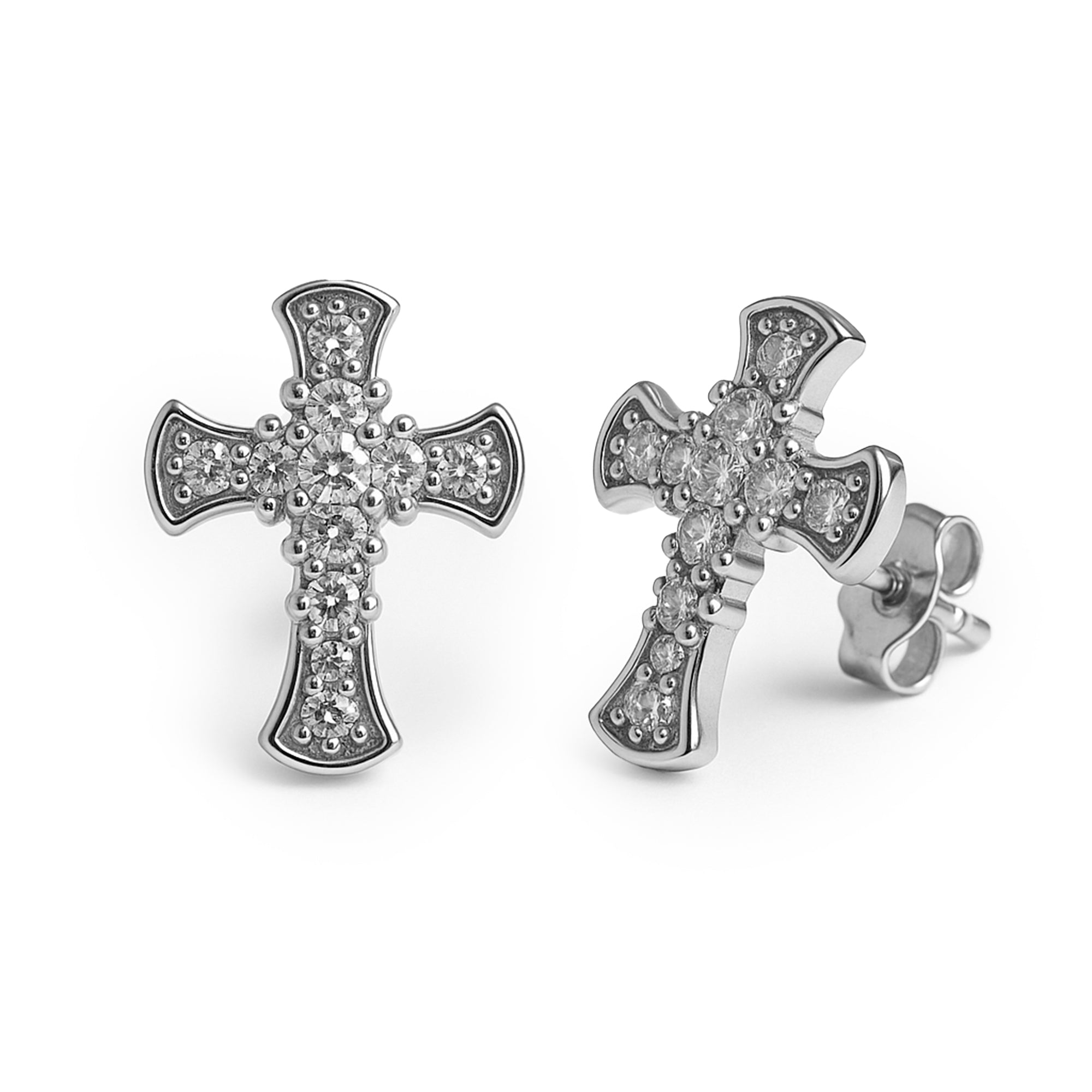 Broquel cruz Plata .925