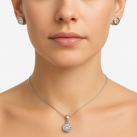 Set circonia Plata .925